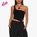 Add a touch of elegance to your wardrobe with our one shoulder crop tops. Shop now for a range of sizes and colors to enhance your style.