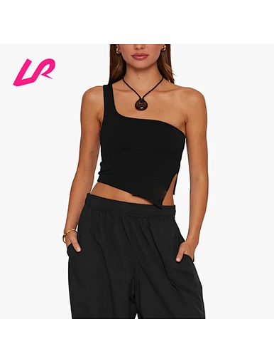 Add a touch of elegance to your wardrobe with our one shoulder crop tops. Shop now for a range of sizes and colors to enhance your style.